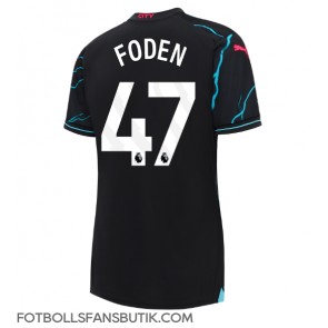 Manchester City Phil Foden #47 Replika Tredje Tröja Damer 2023-24 Kortärmad